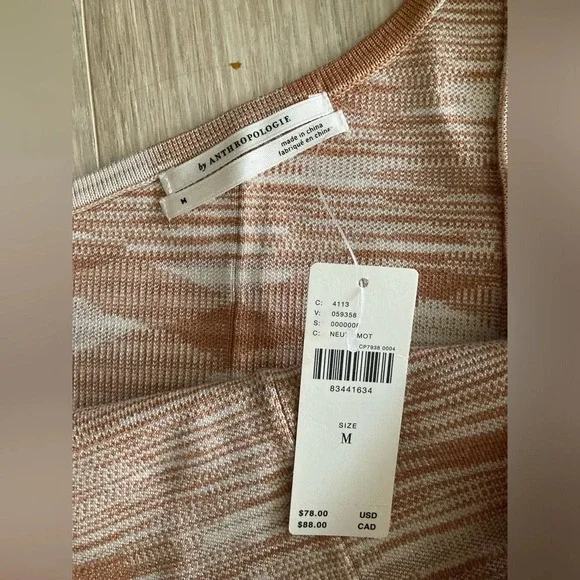 NWT By Anthropologie One-Shoulder Sweater Top - Medium - Picture 3 of 8